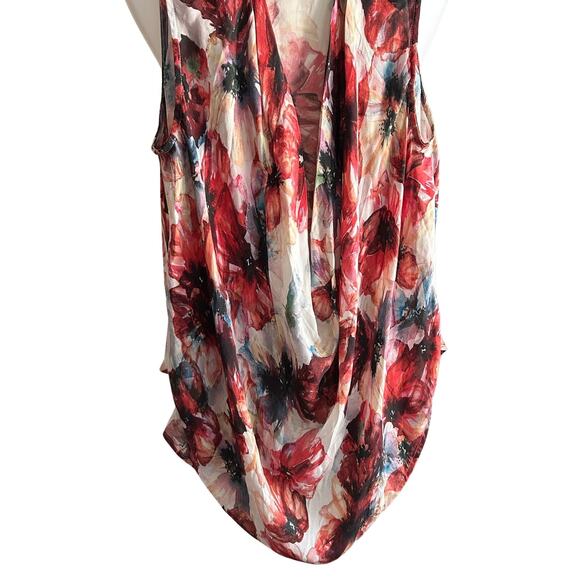 Haute Hippie Floral Silk Top, Size Medium - Picture 3 of 7